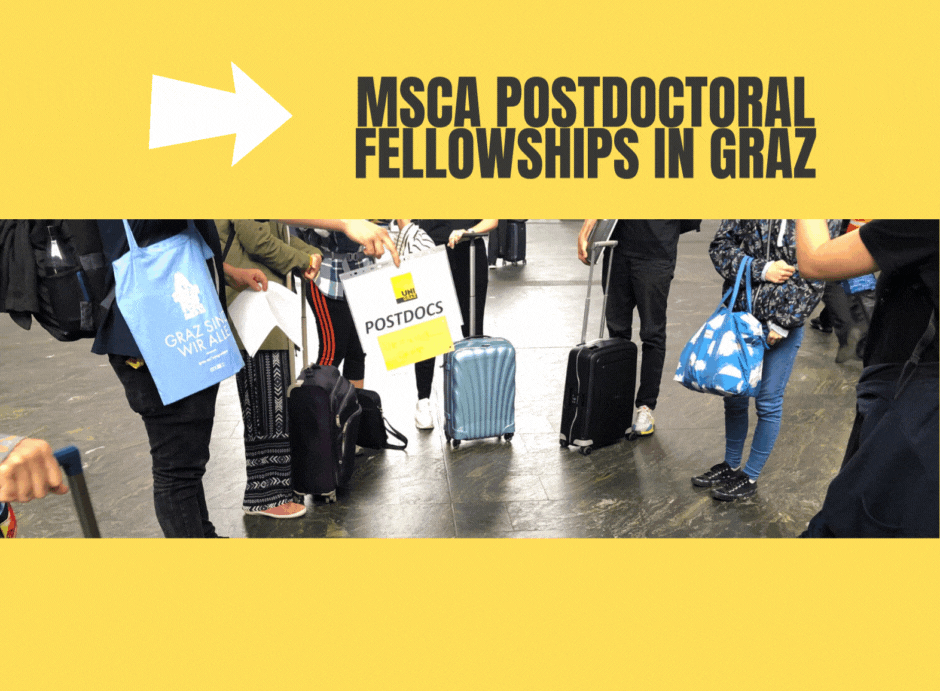 Posdoc Gif Come to Graz as a MSCA fellow - Information und Service für PostDocs